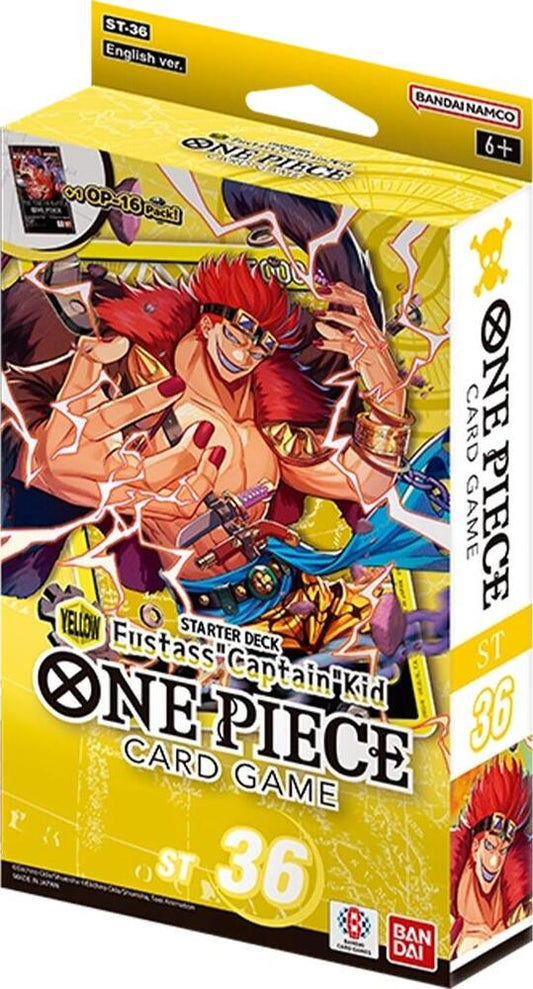 Starter Deck 36: YELLOW Eustass”Captain”Kid-Starter Deck 36: YELLOW Eustass"Captain"Kid--Normal