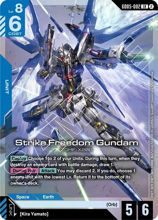 Strike Freedom Gundam-Freedom Ascension-Legend Rare-Holofoil