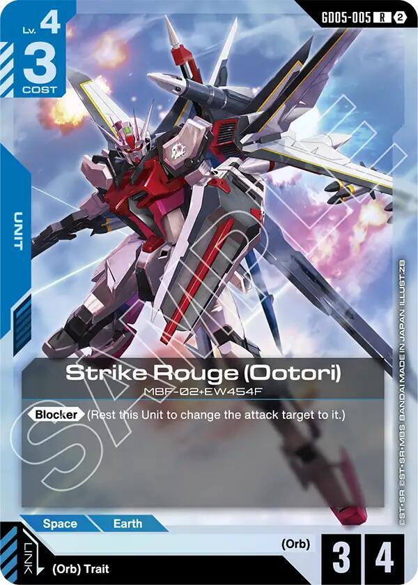 Strike Rouge (Ootori)-Freedom Ascension-Rare-Holofoil