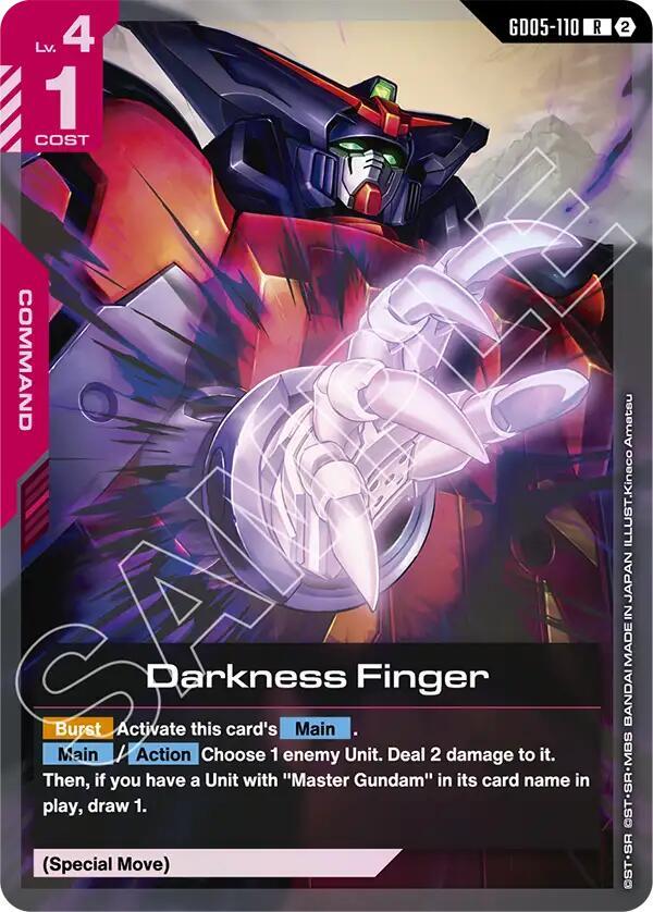 Darkness Finger-Freedom Ascension-Rare-Holofoil