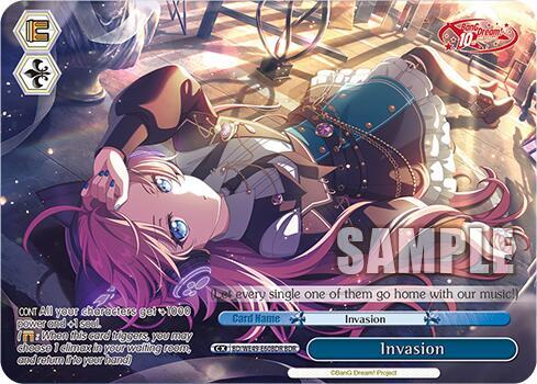Invasion (BDR)-BanG Dream! 10th Anniversary! Premium Booster-Band Rare-Normal