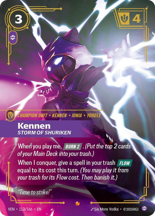 Kennen - Storm of Shuriken-Vendetta-Epic-Foil