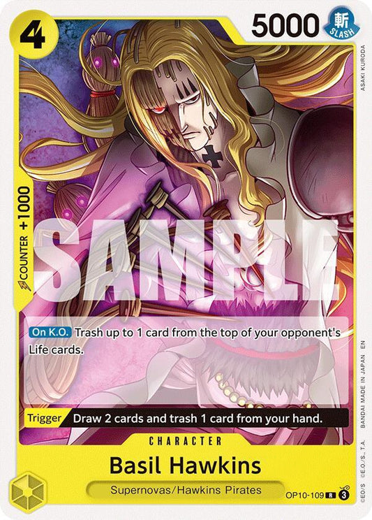 Basil Hawkins-Starter Deck 36: YELLOW Eustass"Captain"Kid-R-Normal