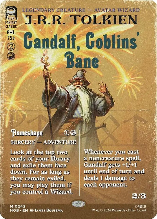 Gandalf, Goblins' Bane (Borderless)-The Hobbit-M-Normal