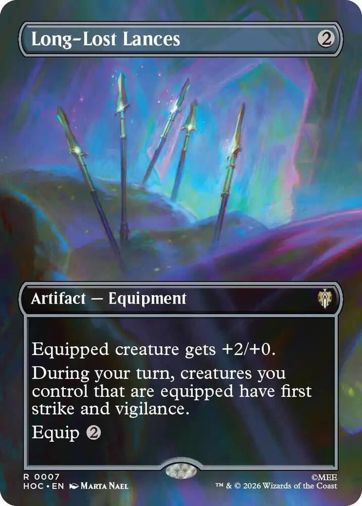 Long-Lost Lances (Borderless)-The Hobbit: Eternal-Legal-R-Normal