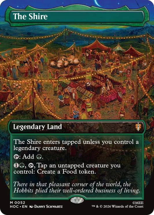 The Shire (Borderless)-The Hobbit: Eternal-Legal-M-Foil