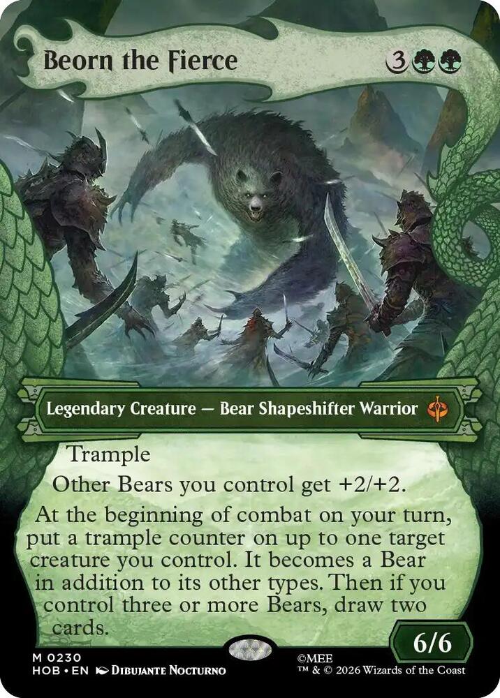 Beorn the Fierce (Showcase)-The Hobbit-M-Normal