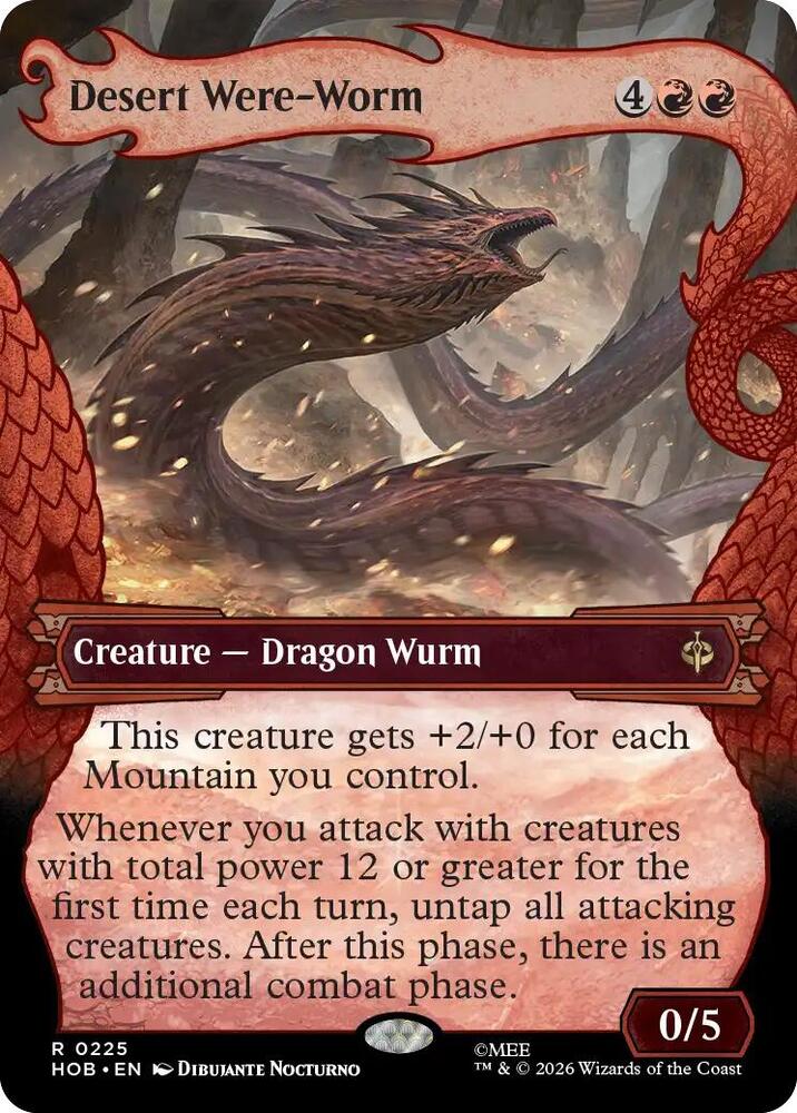 Desert Were-Worm (Showcase)-The Hobbit-R-Normal