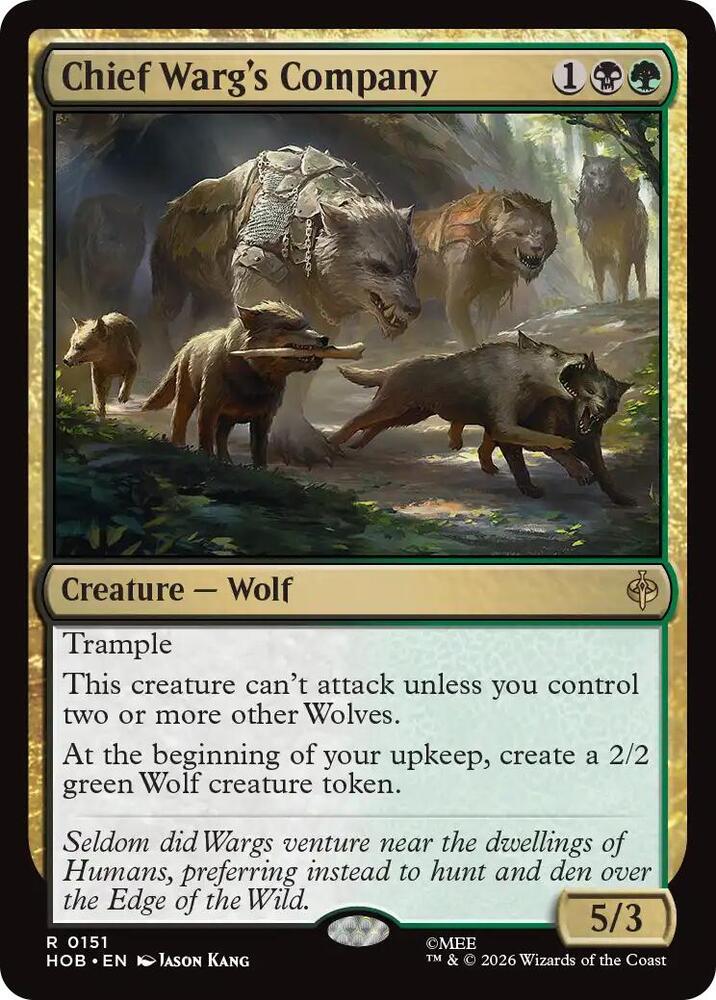 Chief Warg's Company-The Hobbit-R-Normal
