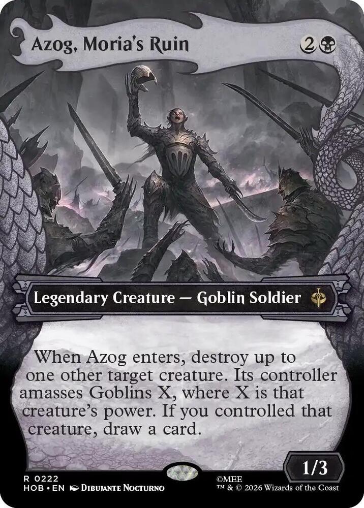 Azog, Moria's Ruin (Showcase)-The Hobbit-R-Normal