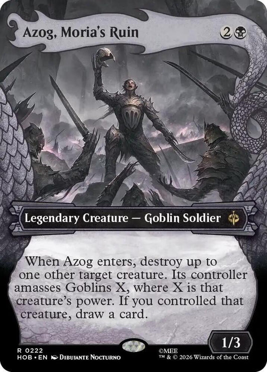 Azog, Moria's Ruin (Showcase)-The Hobbit-R-Normal