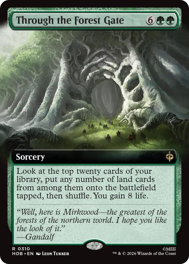 Through the Forest Gate (Extended Art)-The Hobbit-R-Normal