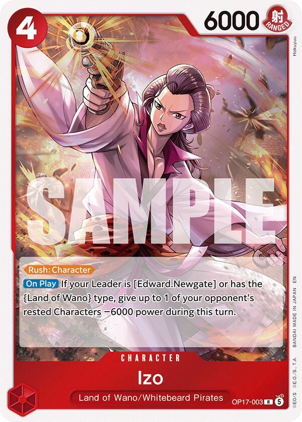 Izo-The World's Strongest Warriors-R-Foil