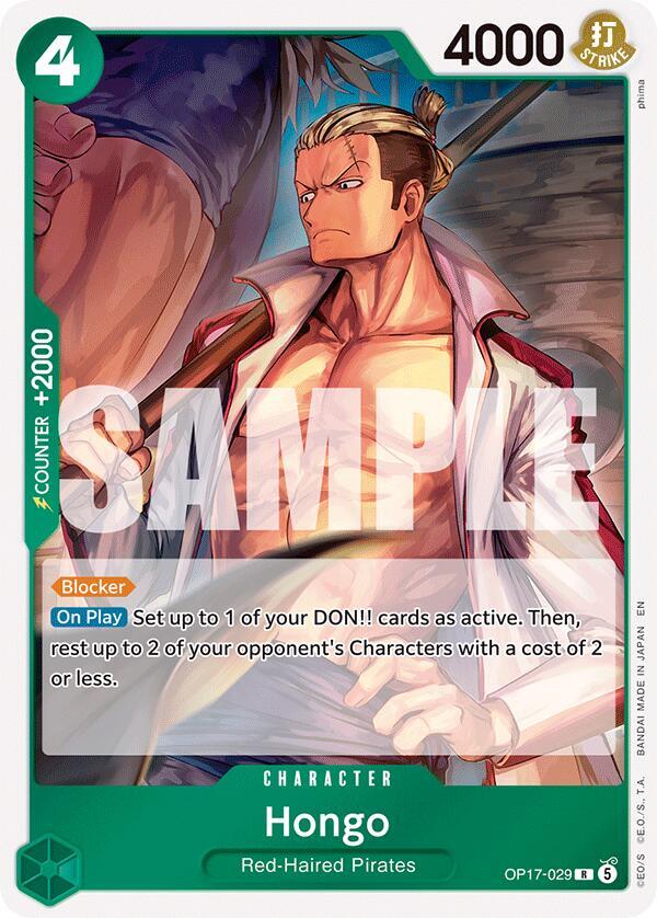 Hongo-The World's Strongest Warriors-R-Foil