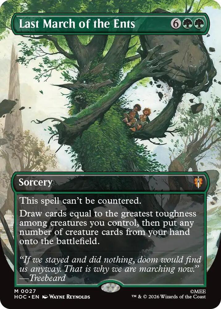 Last March of the Ents (Borderless)-The Hobbit: Eternal-Legal-M-Normal