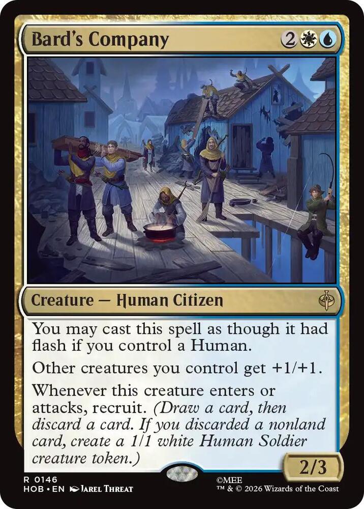 Bard's Company-The Hobbit-R-Foil