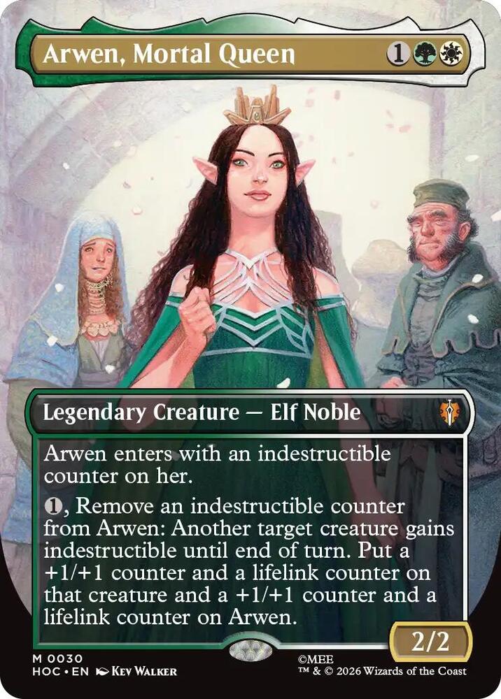 Arwen, Mortal Queen (Borderless)-The Hobbit: Eternal-Legal-M-Normal