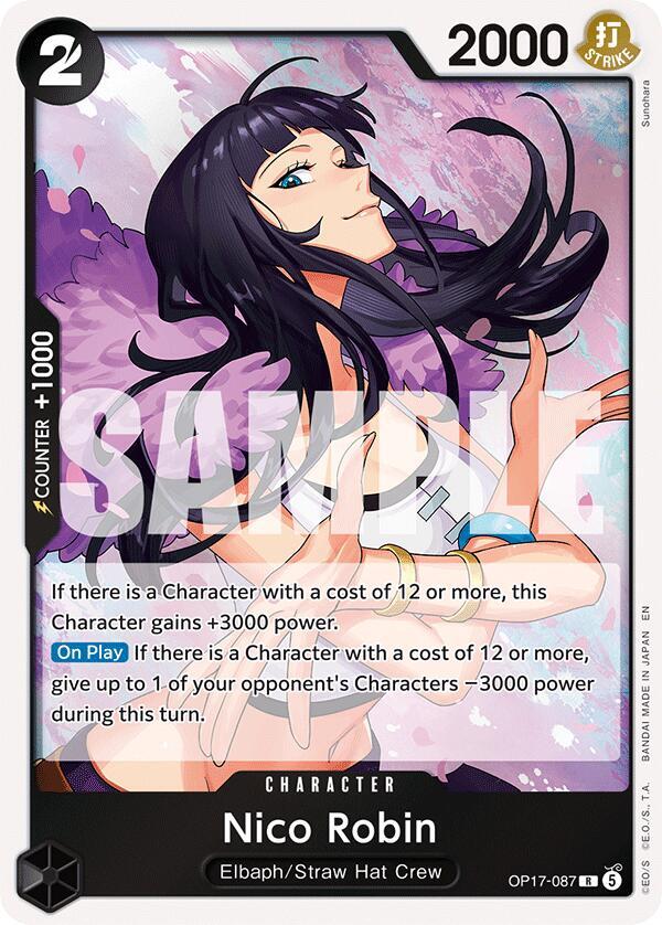 Nico Robin-The World's Strongest Warriors-R-Foil