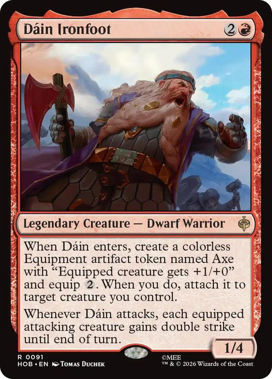 Dain Ironfoot-The Hobbit-R-Foil