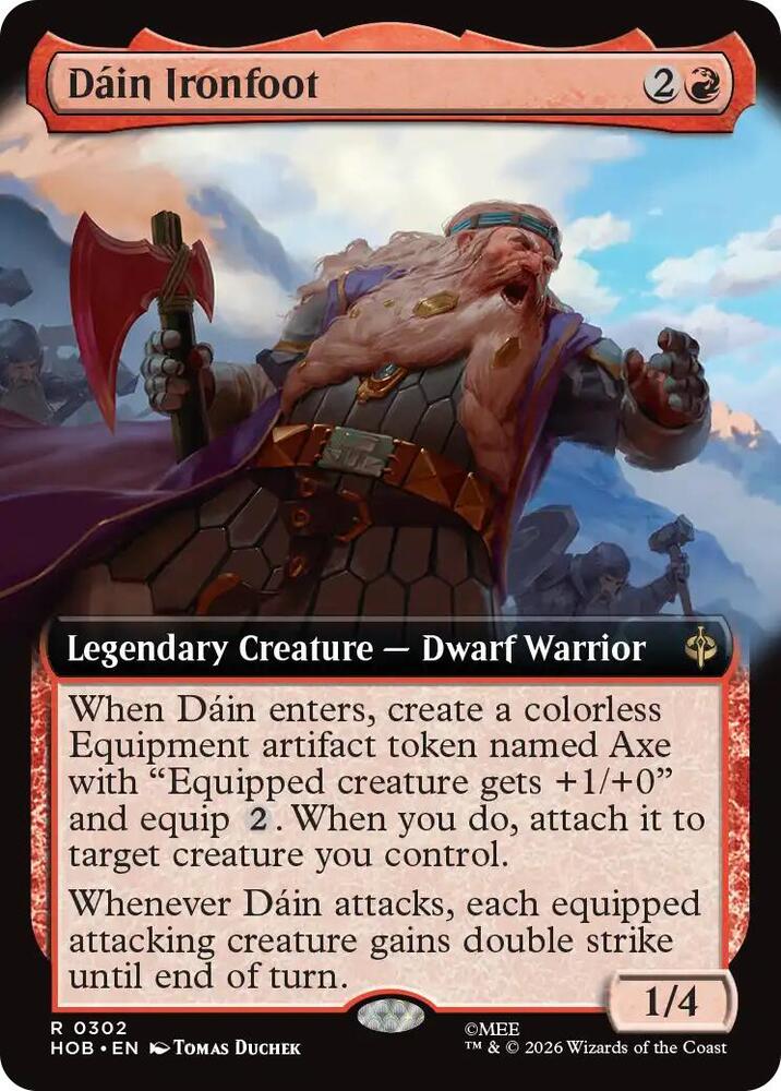Dain Ironfoot (Extended Art)-The Hobbit-R-Normal