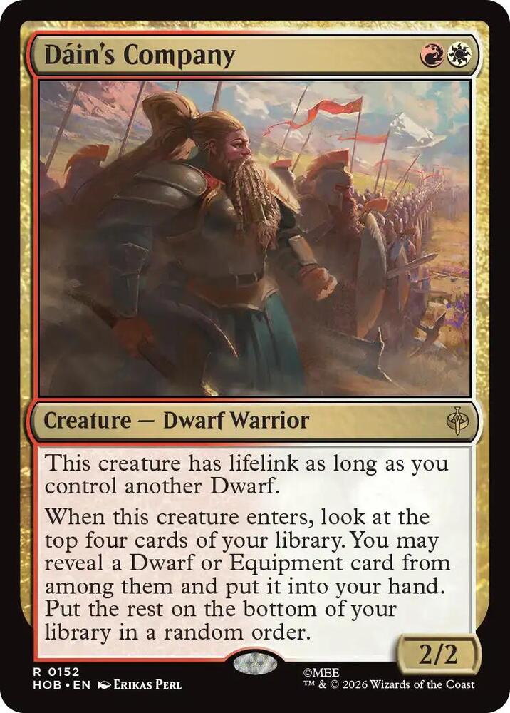 Dain's Company-The Hobbit-R-Normal
