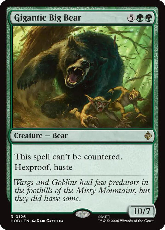 Gigantic Big Bear-The Hobbit-R-Normal