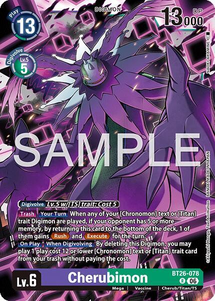 Cherubimon-Timeless Bonds-Rare-Foil