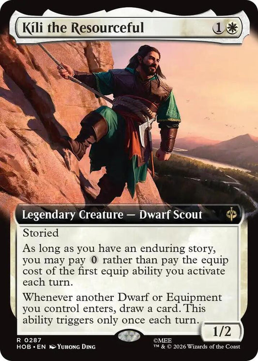 Kili the Resourceful (Extended Art)-The Hobbit-R-Foil