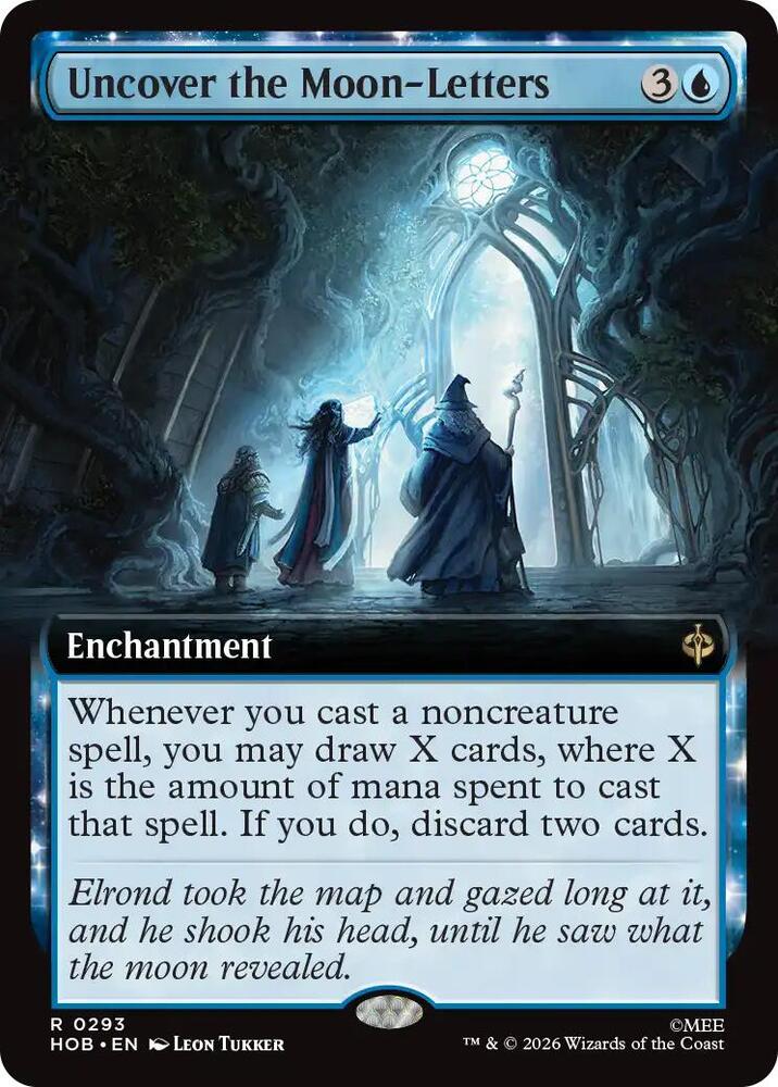 Uncover the Moon-Letters (Extended Art)-The Hobbit-R-Normal