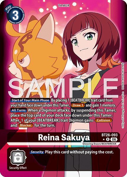 Reina Sakuya (Alternate Art)-Timeless Bonds-Rare-Foil