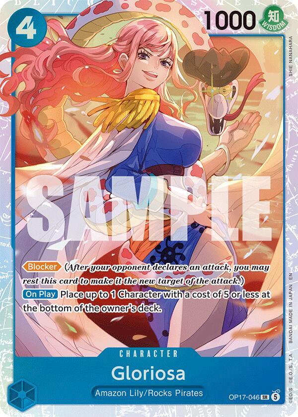 Gloriosa-The World's Strongest Warriors-SR-Foil