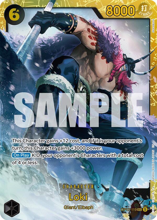 Loki-The World's Strongest Warriors-SEC-Foil