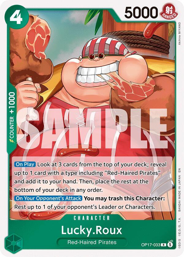 Lucky.Roux-The World's Strongest Warriors-R-Foil