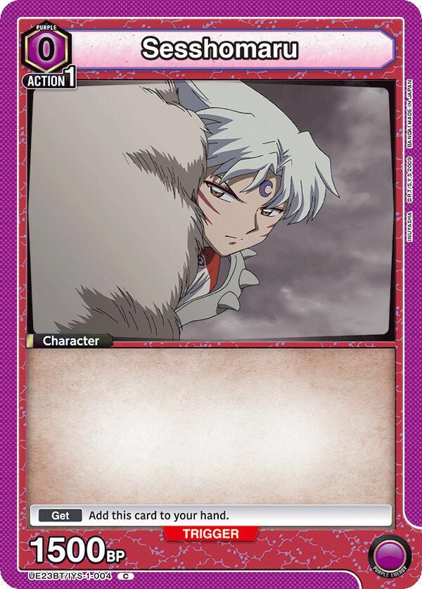 Sesshomaru (004) (Box Topper Foil)-UE23BT: Inuyasha-Common-Foil