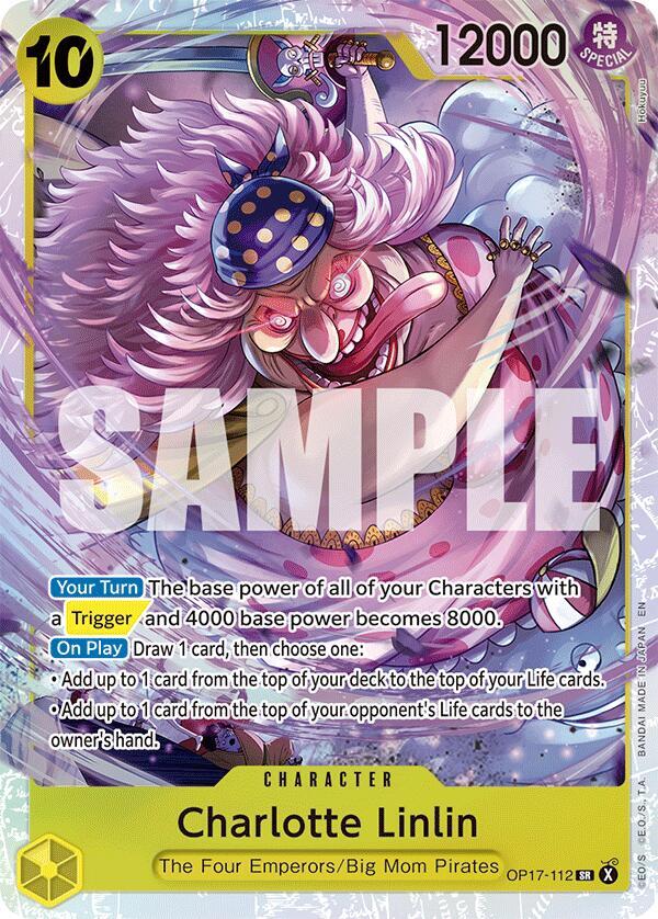 Charlotte Linlin (112)-The World's Strongest Warriors-SR-Foil