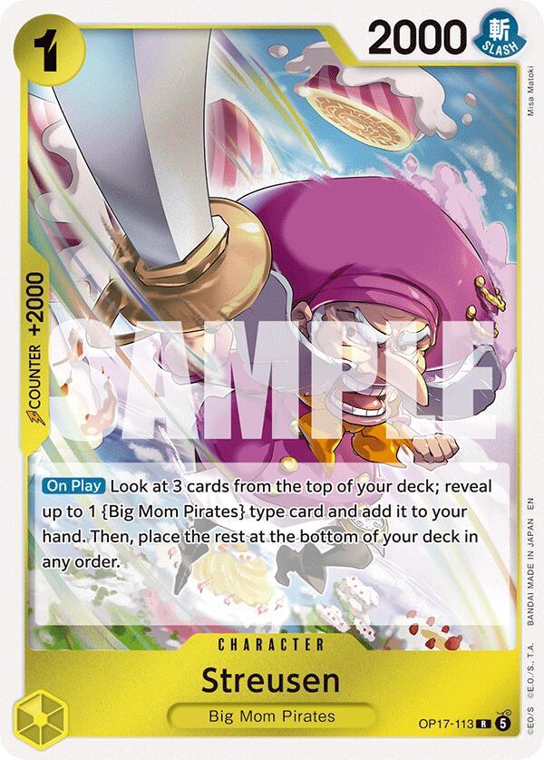 Streusen (113)-The World's Strongest Warriors-R-Foil