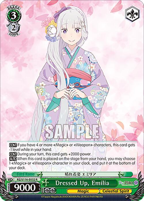 Dressed Up, Emilia-Re:ZERO -Starting Life in Another World- Vol.3-Rare-Normal