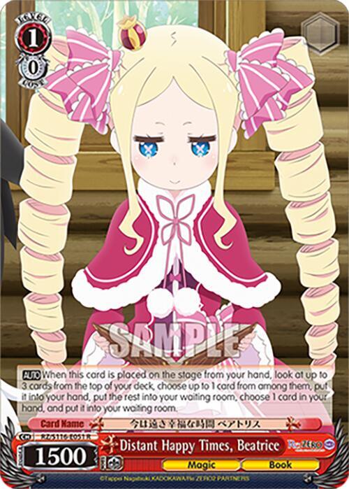 Distant Happy Times, Beatrice-Re:ZERO -Starting Life in Another World- Vol.3-Rare-Normal