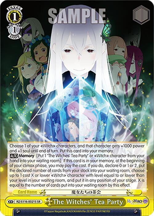 The Witches' Tea Party (SR)-Re:ZERO -Starting Life in Another World- Vol.3-Super Rare-Normal