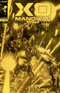 X O Manowar: Black, White & Gold #1 Variant D Foil (Quesada Gold Version)