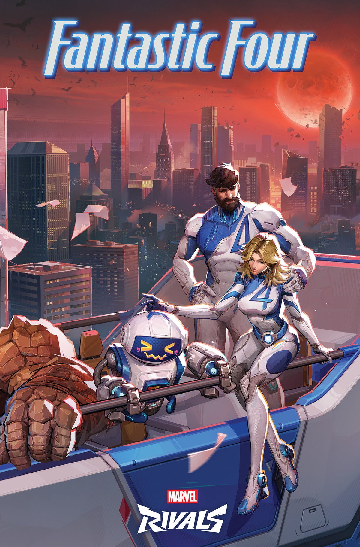 Fantastic Four #2 Netease Games Marvel Rivals 2 Part Connecting Variant [Doom]