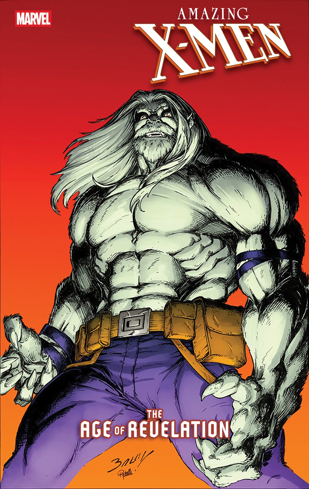 Amazing X-Men #1 Mark Bagley Beast Variant [AOR]