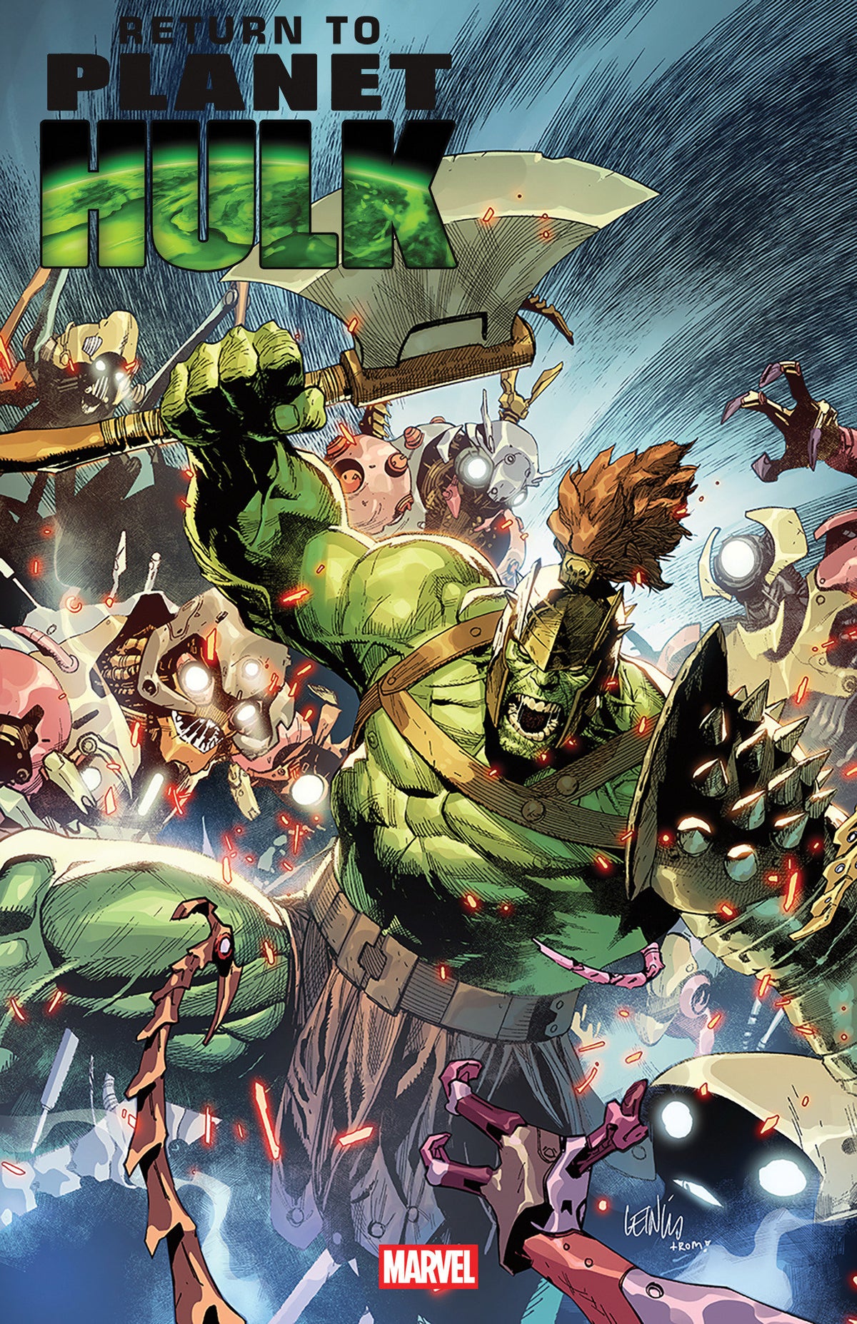 Return To Planet Hulk #1 Leinil Francis Yu Variant