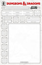 Dungeons & Dragons: Total Party Killers #1 (Cover E) (Blank Cover Character Sheet)