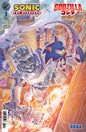 Sonic The Hedgehog X Godzilla #1 Variant Ri (25) Foil (Haines)
