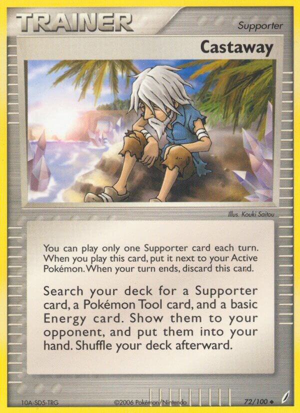 Castaway-EX Crystal Guardians-Uncommon-Reverse Holofoil