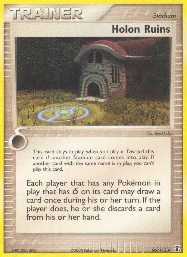 Holon Ruins-EX Delta Species-Uncommon-Reverse Holofoil
