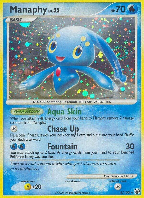 Manaphy-Majestic Dawn-Holo Rare-Holofoil
