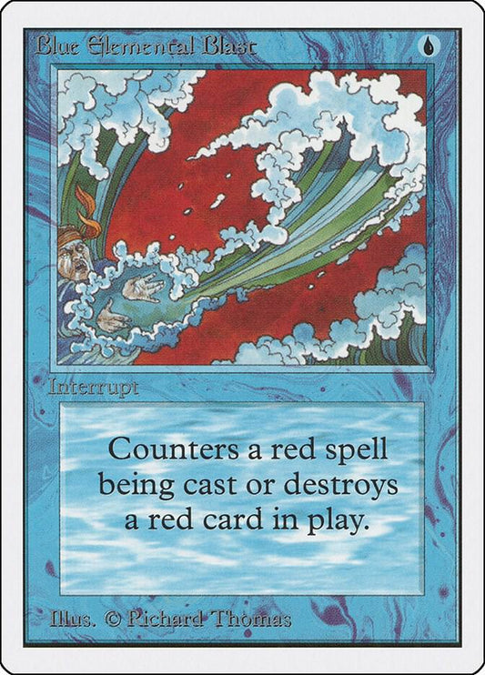Blue Elemental Blast-Unlimited Edition-C-Normal