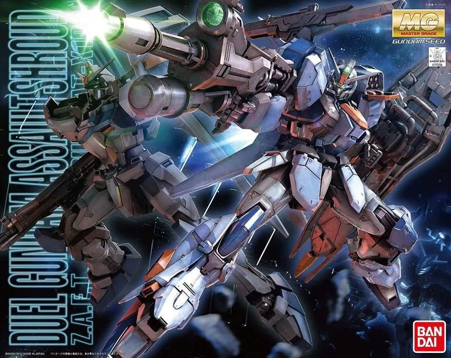 Duel Gundam Assault Shroud "Gundam SEED" Bandai MG (Gundam Model Kit)